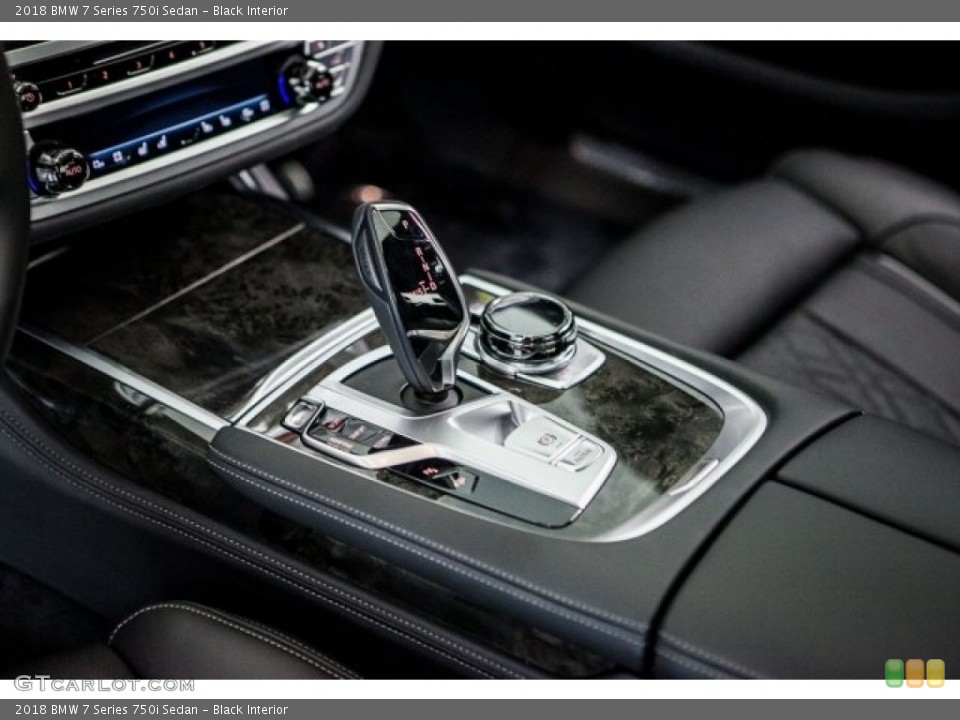 Black Interior Transmission for the 2018 BMW 7 Series 750i Sedan #121079310