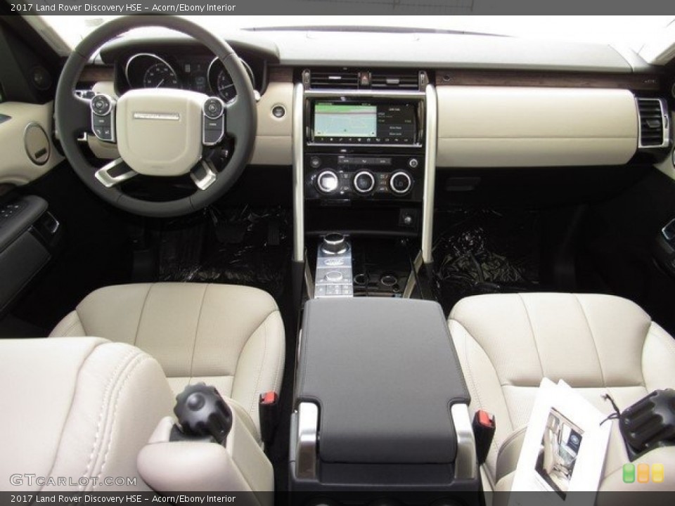 Acorn/Ebony Interior Dashboard for the 2017 Land Rover Discovery HSE #121082337