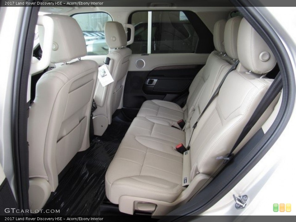 Acorn/Ebony Interior Rear Seat for the 2017 Land Rover Discovery HSE #121082352