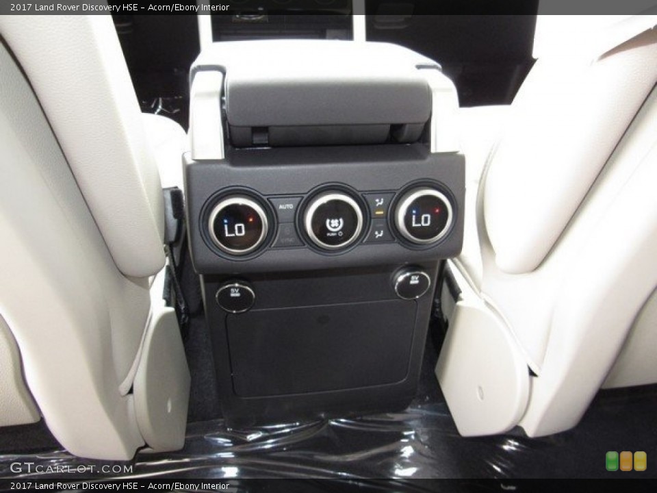 Acorn/Ebony Interior Controls for the 2017 Land Rover Discovery HSE #121082502