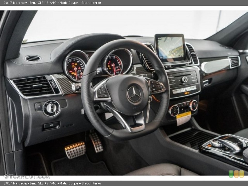 Black Interior Dashboard for the 2017 Mercedes-Benz GLE 43 AMG 4Matic Coupe #121087052