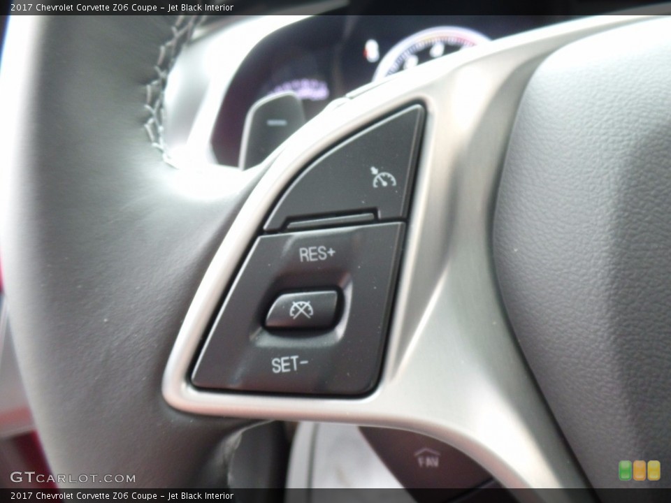Jet Black Interior Controls for the 2017 Chevrolet Corvette Z06 Coupe #121095338