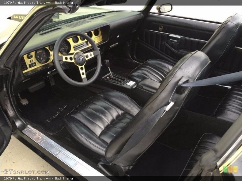 Black Interior Photo for the 1979 Pontiac Firebird Trans Am #121102652
