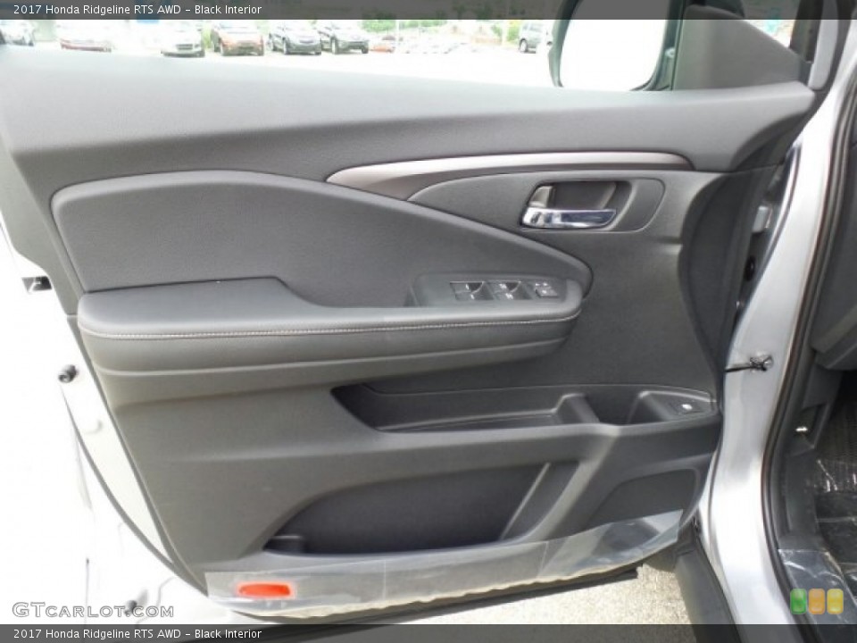 Black Interior Door Panel for the 2017 Honda Ridgeline RTS AWD #121105517