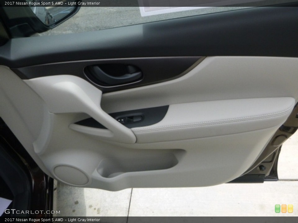 Light Gray Interior Door Panel for the 2017 Nissan Rogue Sport S AWD #121117086