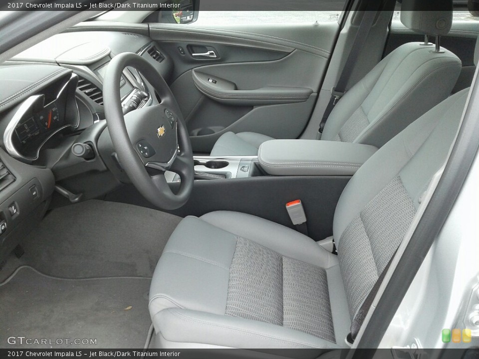Jet Black/Dark Titanium Interior Photo for the 2017 Chevrolet Impala LS #121133523