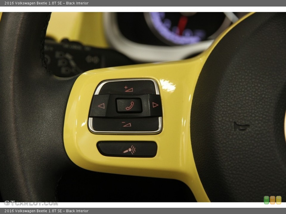 Black Interior Controls for the 2016 Volkswagen Beetle 1.8T SE #121135117