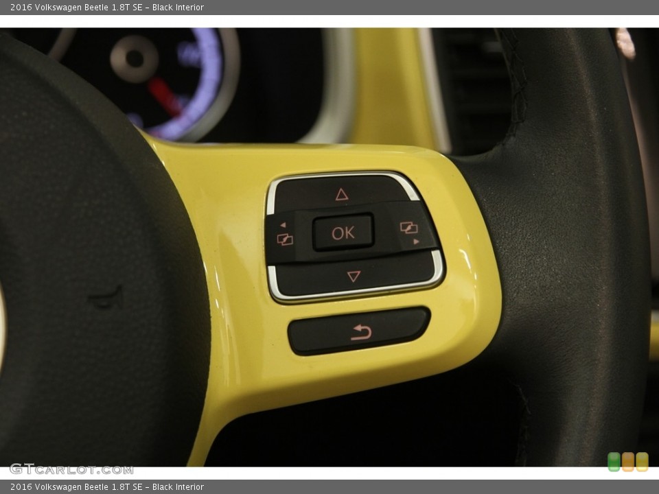 Black Interior Controls for the 2016 Volkswagen Beetle 1.8T SE #121135139