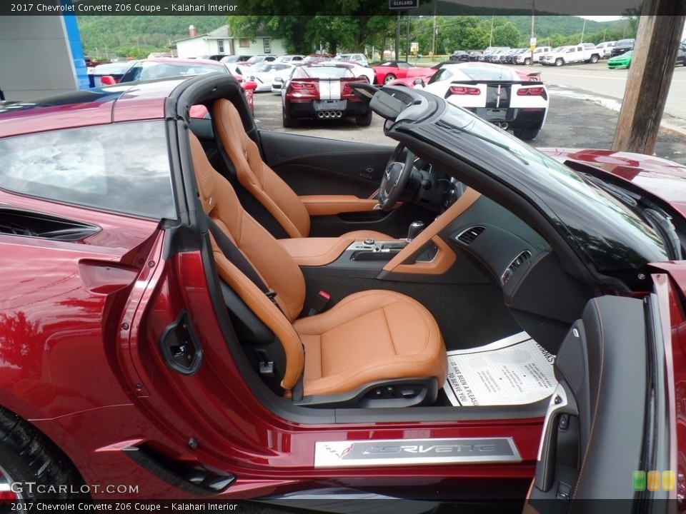 Kalahari Interior Front Seat for the 2017 Chevrolet Corvette Z06 Coupe #121137690