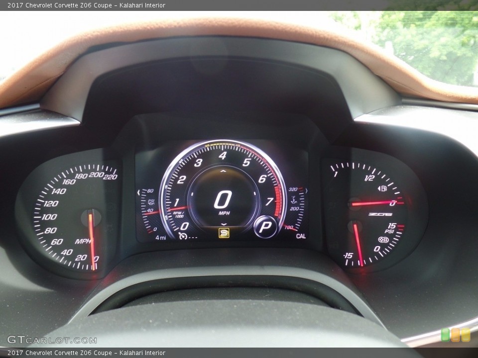 Kalahari Interior Controls for the 2017 Chevrolet Corvette Z06 Coupe #121138125