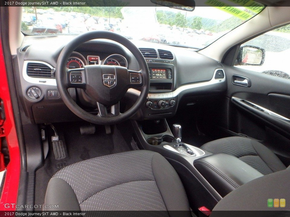 Black Interior Prime Interior for the 2017 Dodge Journey SXT AWD #121139706