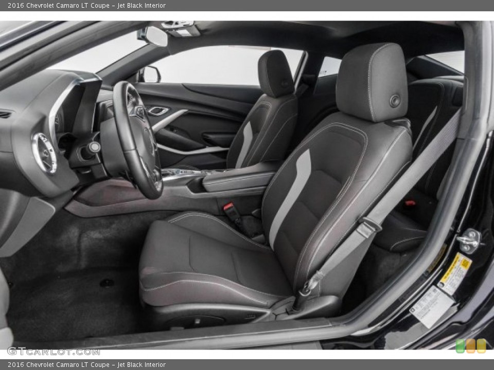 Jet Black Interior Photo for the 2016 Chevrolet Camaro LT Coupe #121149826