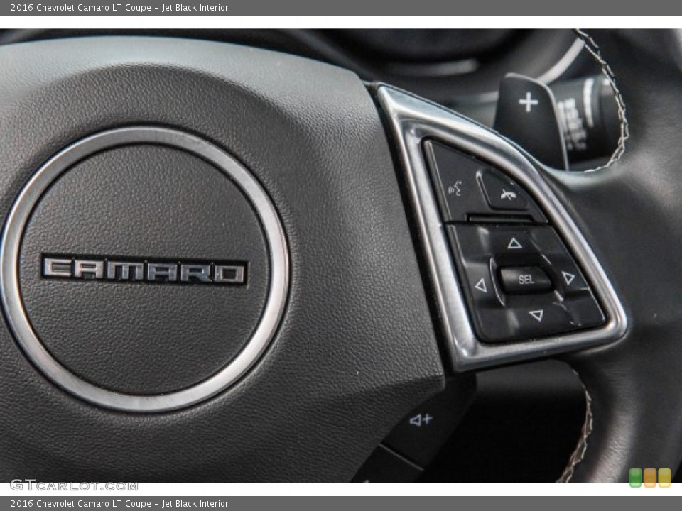 Jet Black Interior Controls for the 2016 Chevrolet Camaro LT Coupe #121149896