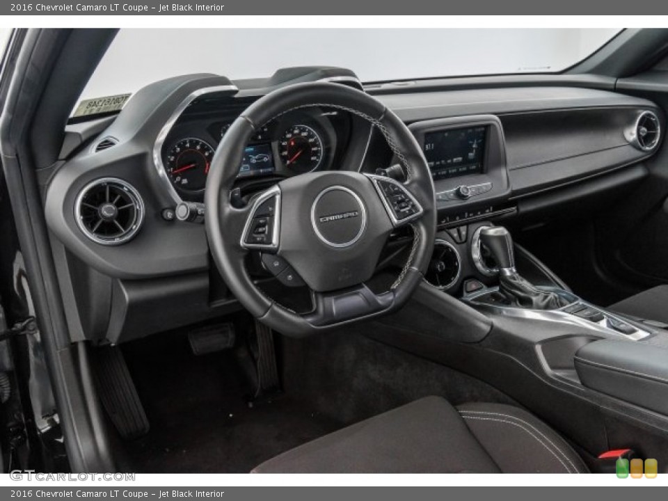 Jet Black Interior Dashboard for the 2016 Chevrolet Camaro LT Coupe #121149978