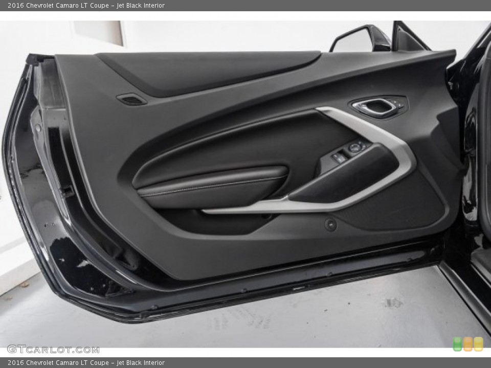 Jet Black Interior Door Panel for the 2016 Chevrolet Camaro LT Coupe #121150019