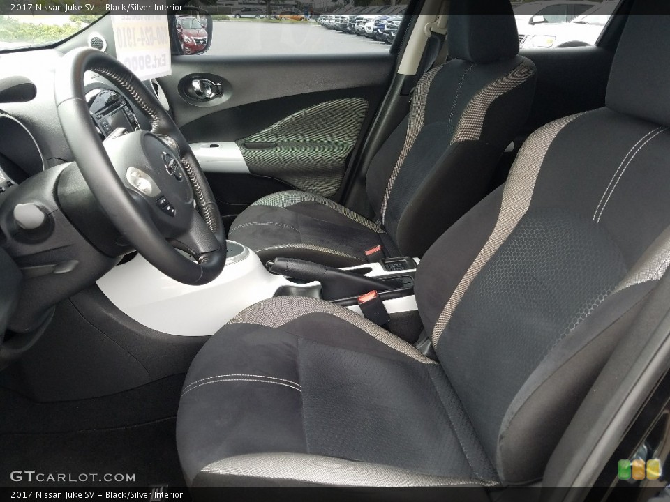 Black/Silver Interior Photo for the 2017 Nissan Juke SV #121151682