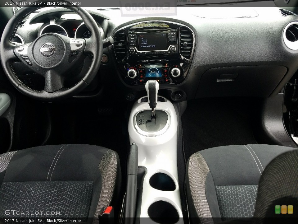 Black/Silver Interior Dashboard for the 2017 Nissan Juke SV #121151798