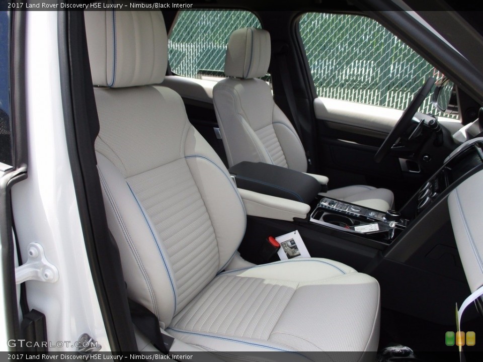 Nimbus/Black Interior Photo for the 2017 Land Rover Discovery HSE Luxury #121153395
