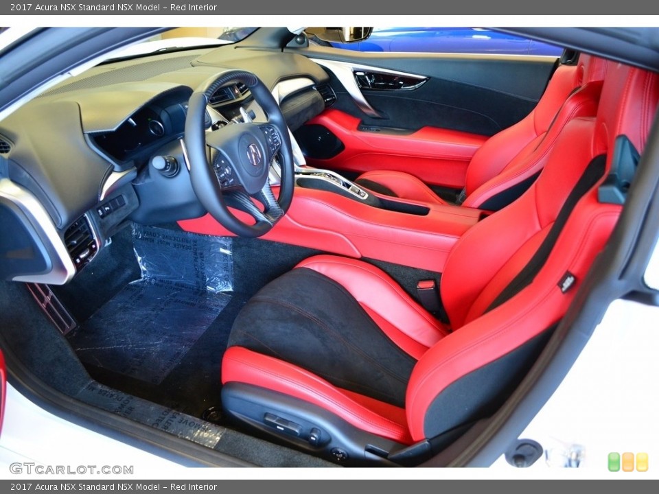 Red Interior Photo for the 2017 Acura NSX  #121156019