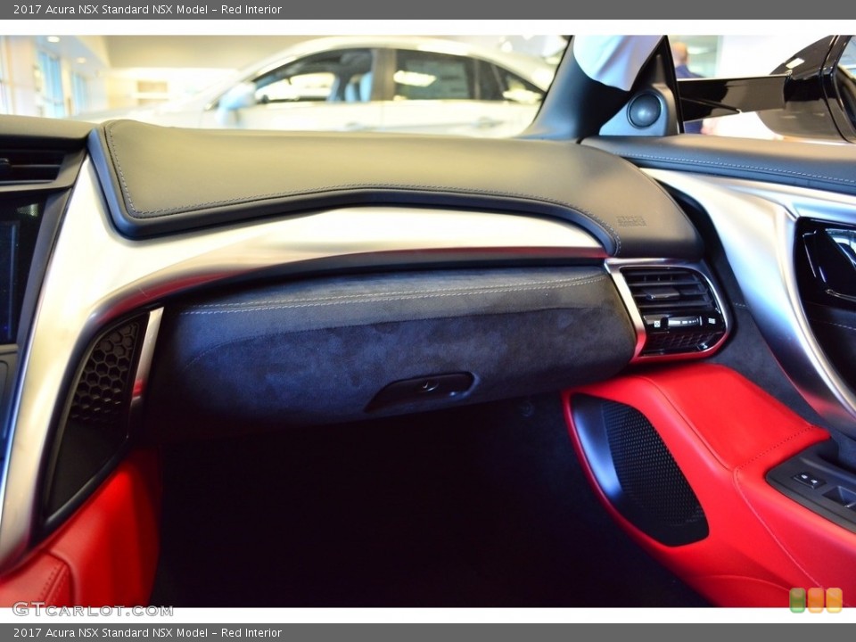 Red Interior Dashboard for the 2017 Acura NSX  #121156101