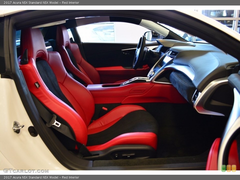 Red Interior Front Seat for the 2017 Acura NSX  #121156427