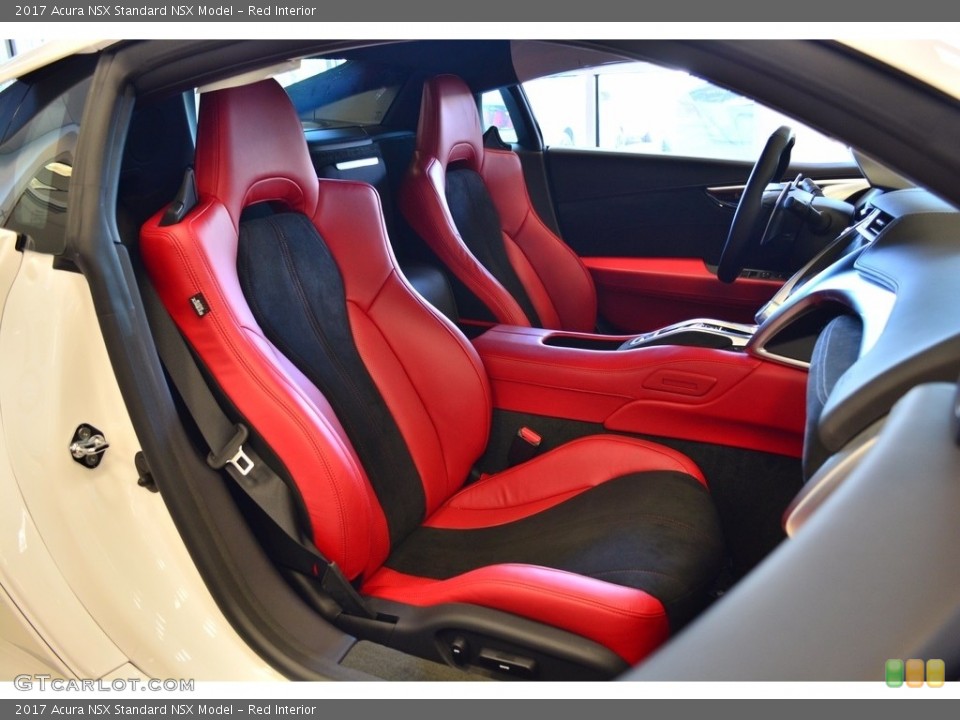 Red Interior Front Seat for the 2017 Acura NSX  #121156451