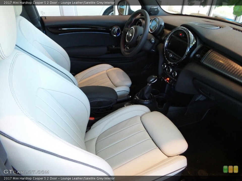 Lounge Leather/Satellite Grey 2017 Mini Hardtop Interiors