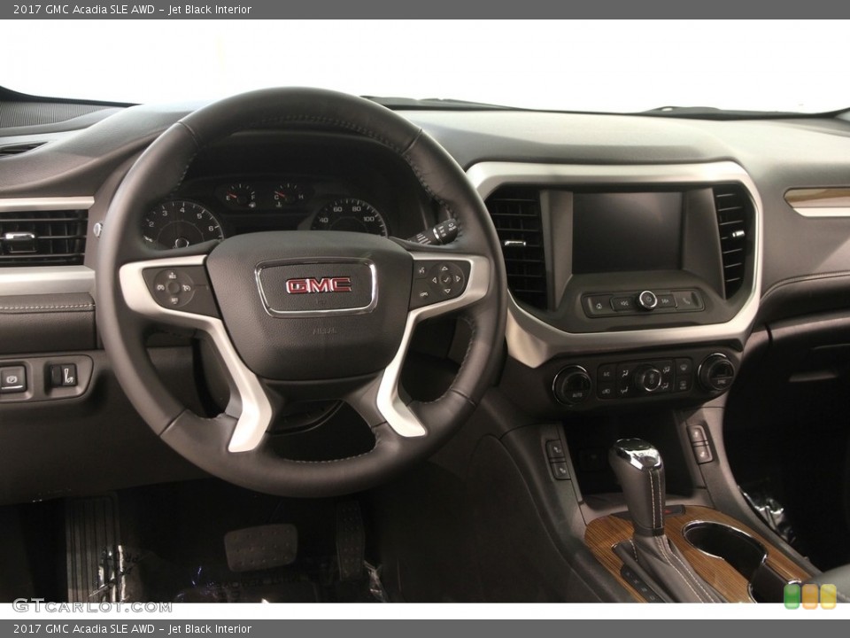 Jet Black Interior Dashboard for the 2017 GMC Acadia SLE AWD #121181943