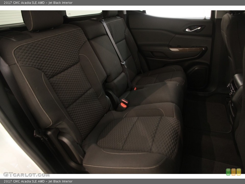 Jet Black Interior Rear Seat for the 2017 GMC Acadia SLE AWD #121182172