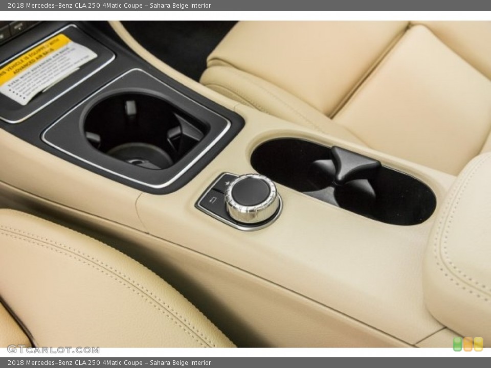 Sahara Beige Interior Controls for the 2018 Mercedes-Benz CLA 250 4Matic Coupe #121182333