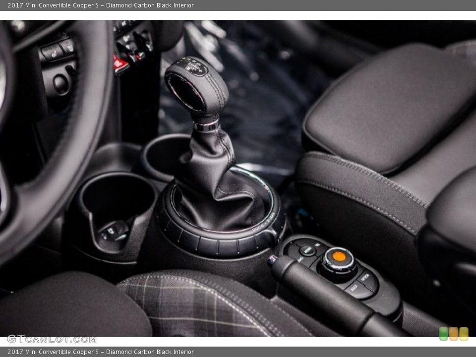 Diamond Carbon Black Interior Transmission for the 2017 Mini Convertible Cooper S #121196547