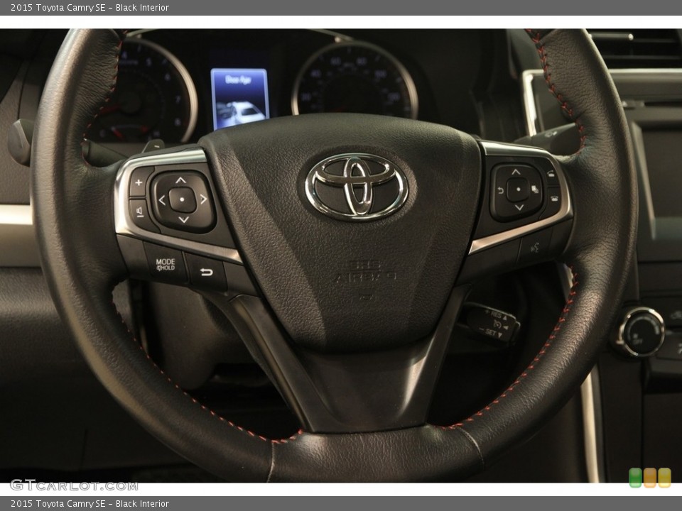 Black Interior Steering Wheel for the 2015 Toyota Camry SE #121197603
