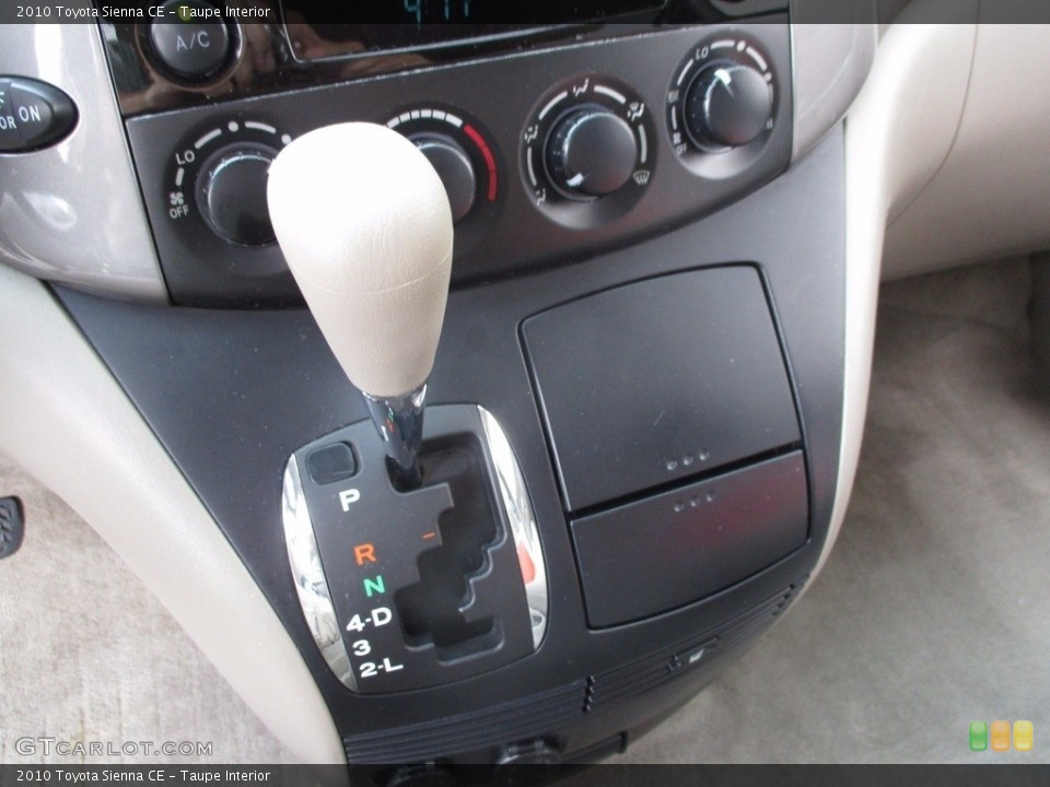 Taupe Interior Transmission for the 2010 Toyota Sienna CE #121201547