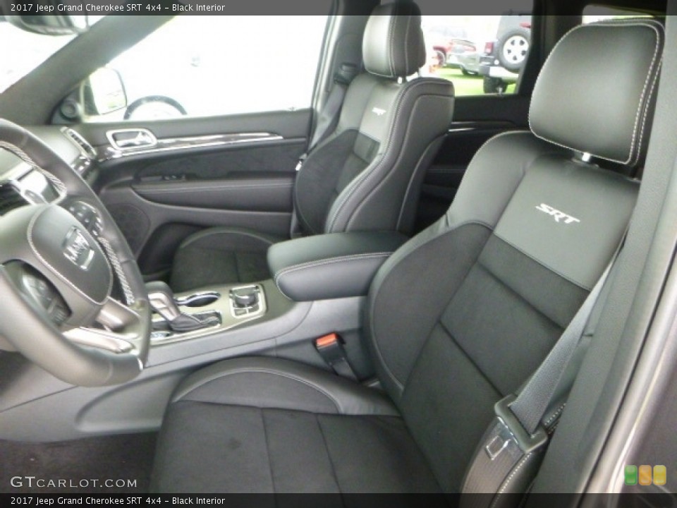 Black Interior Photo for the 2017 Jeep Grand Cherokee SRT 4x4 #121207799