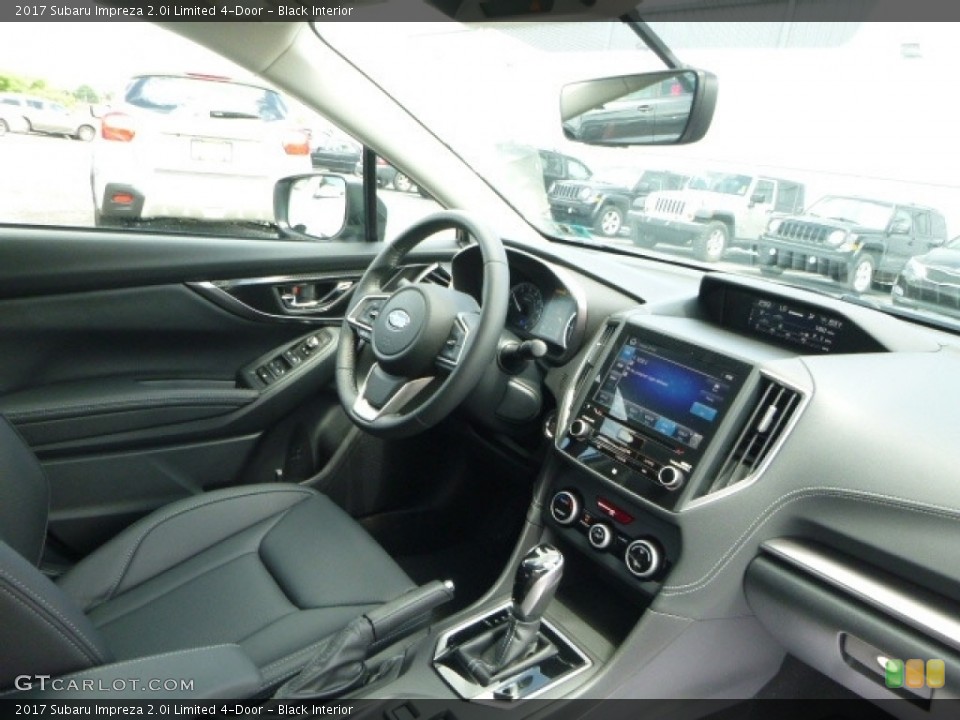 Black Interior Photo for the 2017 Subaru Impreza 2.0i Limited 4-Door #121226360