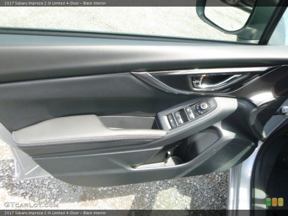 Black Interior Door Panel for the 2017 Subaru Impreza 2.0i Limited 4-Door #121226387