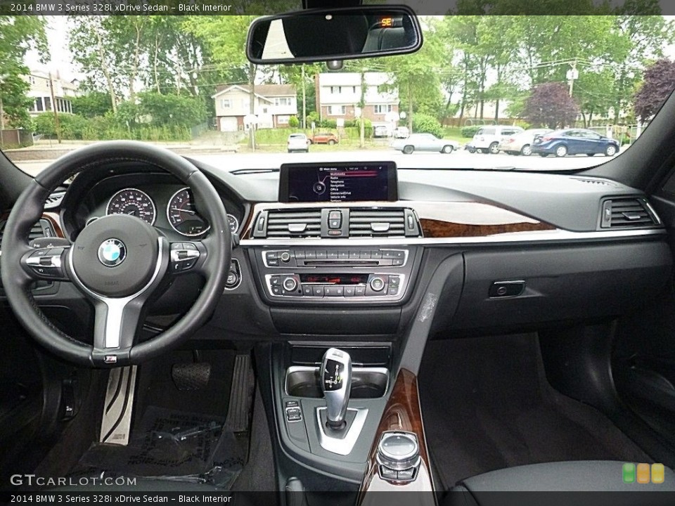 Black Interior Dashboard for the 2014 BMW 3 Series 328i xDrive Sedan #121228469
