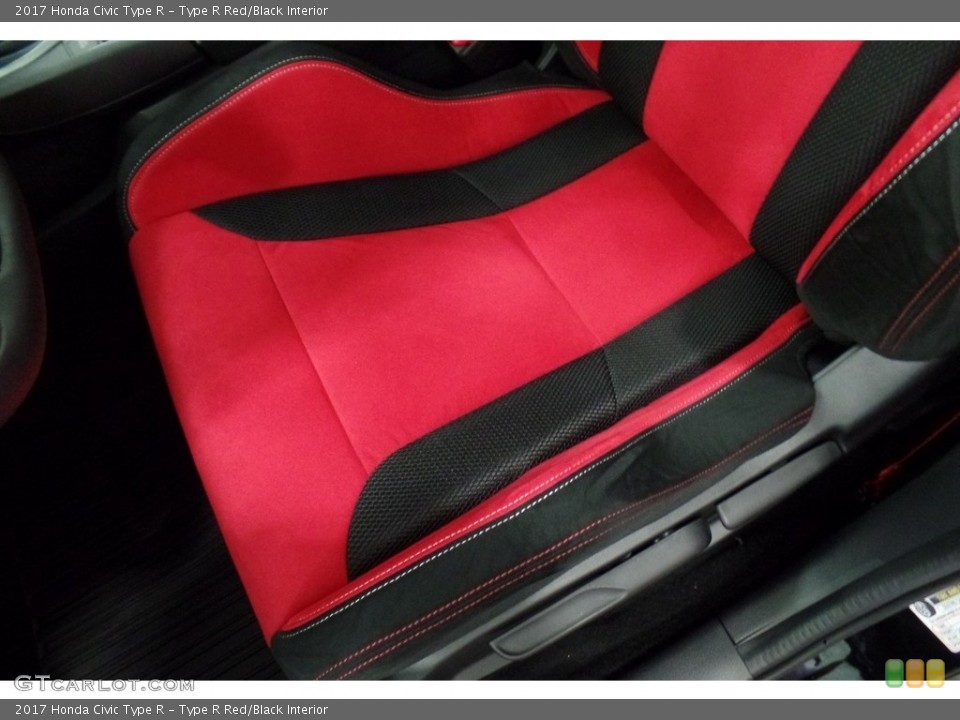 Type R Red/Black Interior Front Seat for the 2017 Honda Civic Type R #121231954