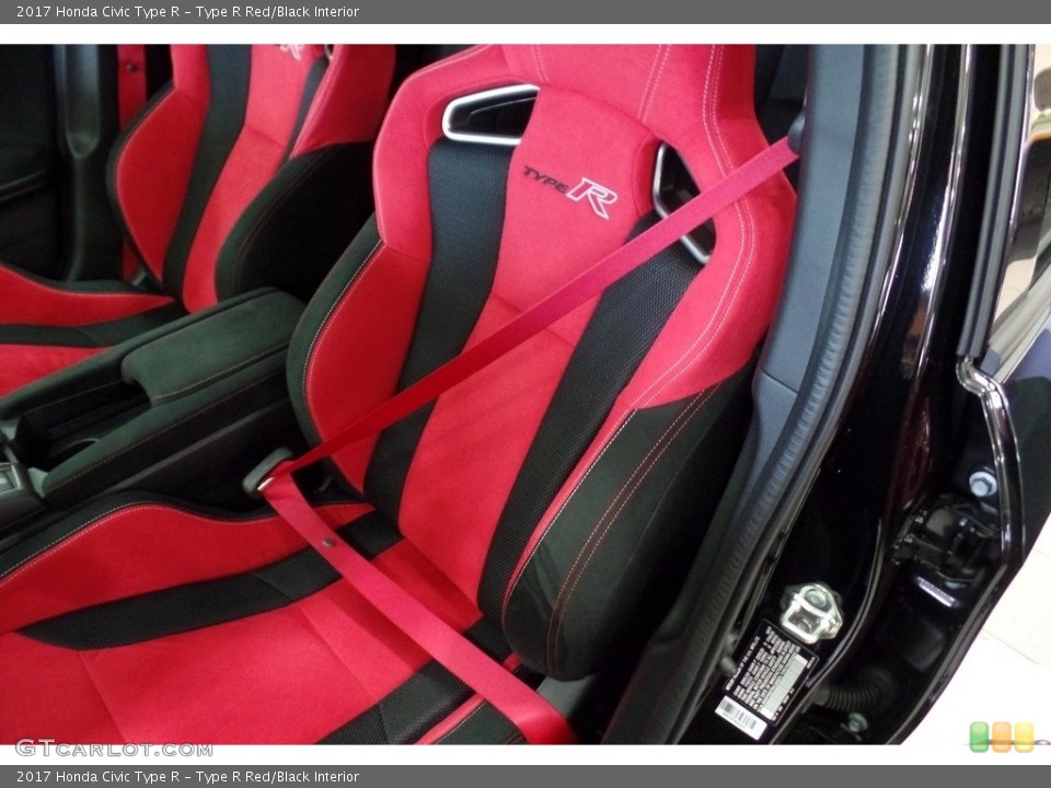 Type R Red/Black Interior Front Seat for the 2017 Honda Civic Type R #121231987