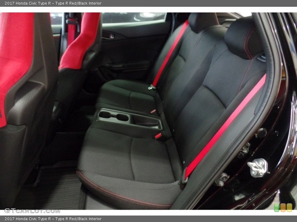 Type R Red/Black Interior Rear Seat for the 2017 Honda Civic Type R #121232096