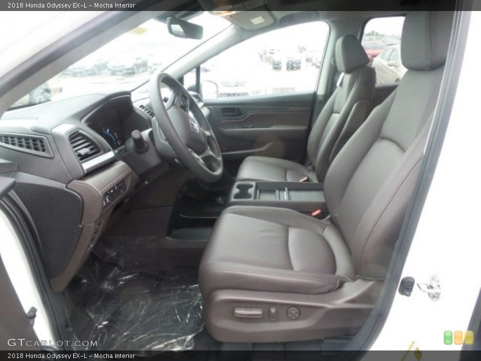 Mocha Interior Photo for the 2018 Honda Odyssey EX-L #121242695