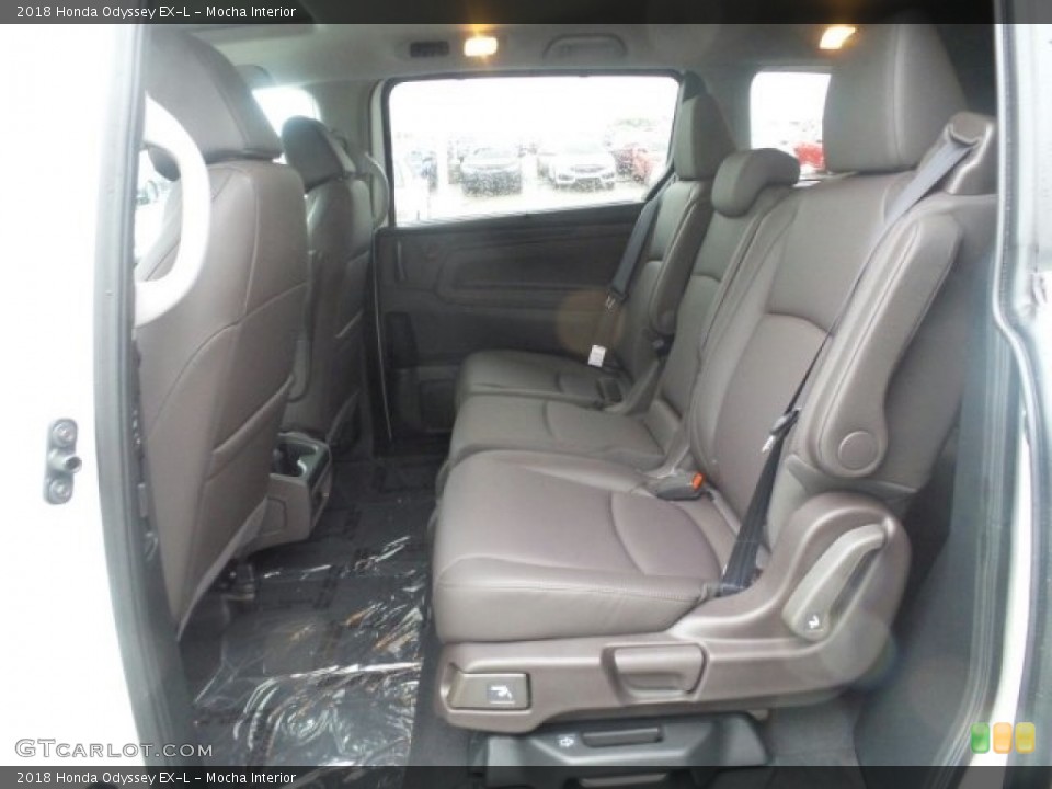 Mocha Interior Rear Seat for the 2018 Honda Odyssey EX-L #121242716