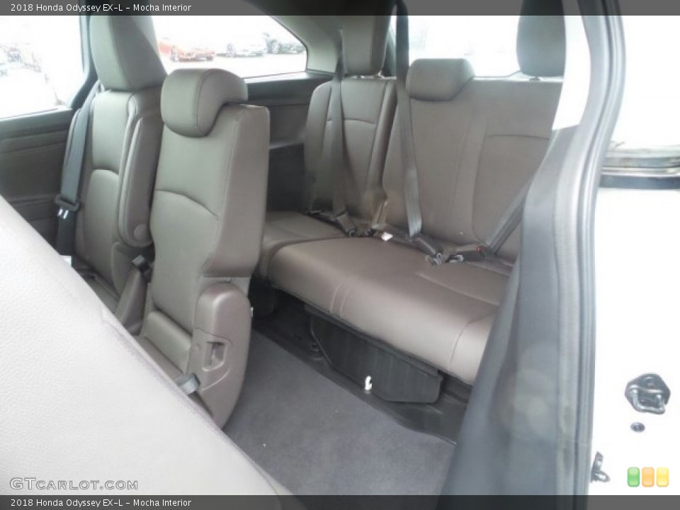 Mocha Interior Rear Seat for the 2018 Honda Odyssey EX-L #121242730