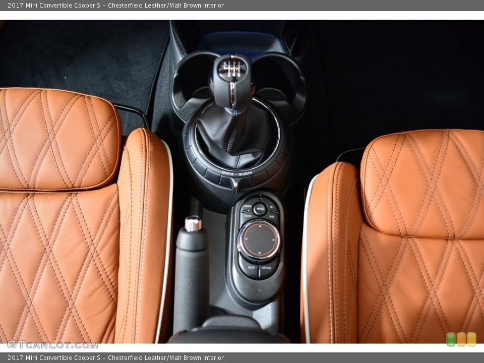 Chesterfield Leather/Malt Brown Interior Transmission for the 2017 Mini Convertible Cooper S #121244230