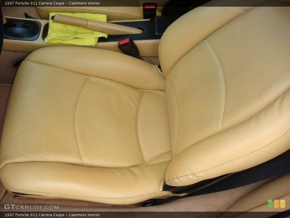 Cashmere Interior Front Seat for the 1997 Porsche 911 Carrera Coupe #121244725