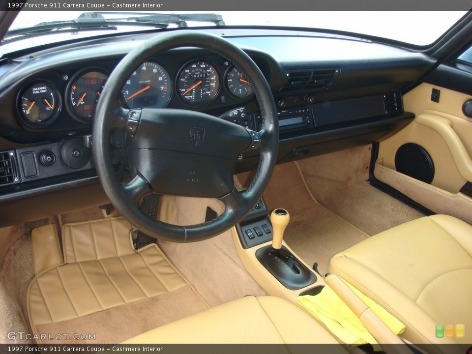 Cashmere Interior Photo for the 1997 Porsche 911 Carrera Coupe #121244728