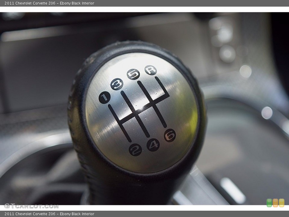 Ebony Black Interior Transmission for the 2011 Chevrolet Corvette Z06 #121261679