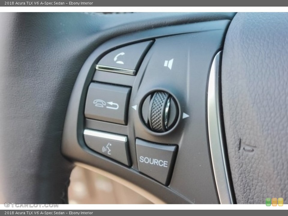Ebony Interior Controls for the 2018 Acura TLX V6 A-Spec Sedan #121267058