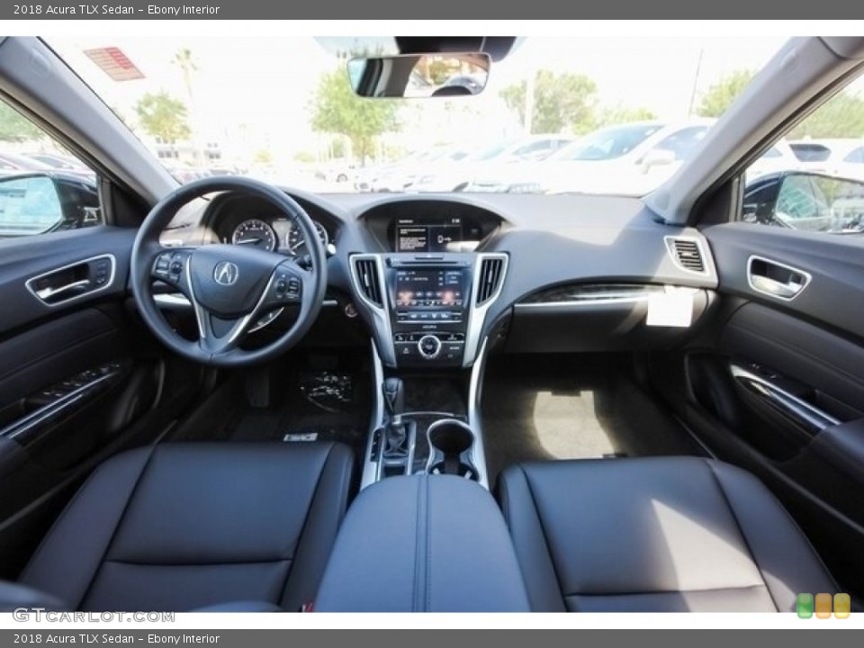 Ebony Interior Photo for the 2018 Acura TLX Sedan #121267403