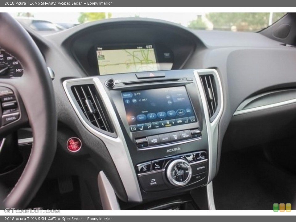 Ebony Interior Controls for the 2018 Acura TLX V6 SH-AWD A-Spec Sedan #121268732